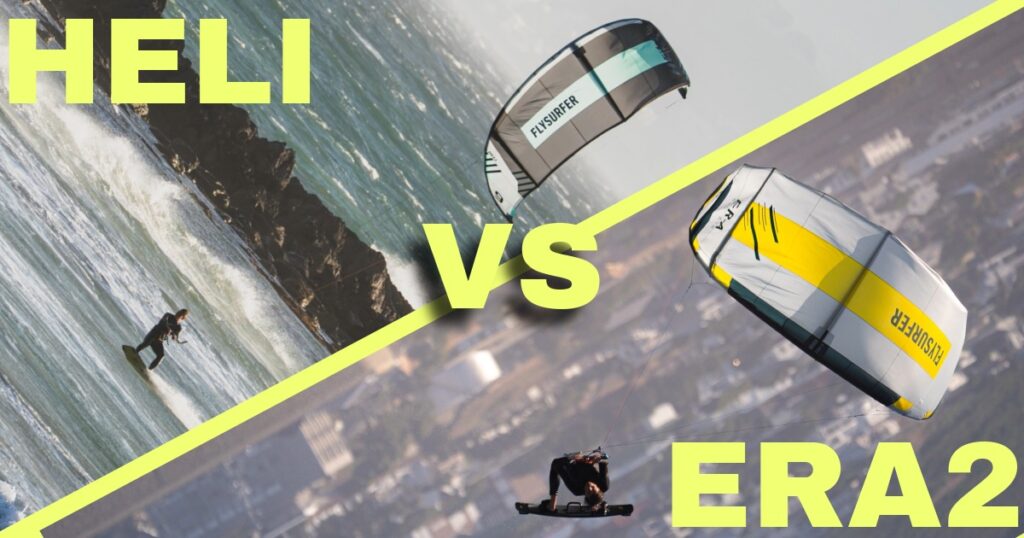 FLYSURFER HELI VS. ERA2! Welcher Kite passt zu mir?